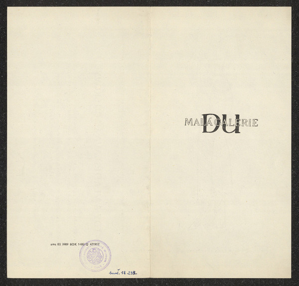 neznámý – Keramika Idy a Vladislava Vaculkových, DUM Brno, Procházkova síň 