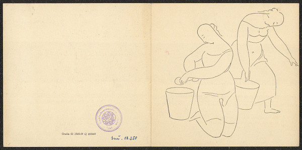 neznámý – Moderné české malířství II., léta dvacátá, DU Brno a Dům pánů z Poděbrad, Dominikánská 