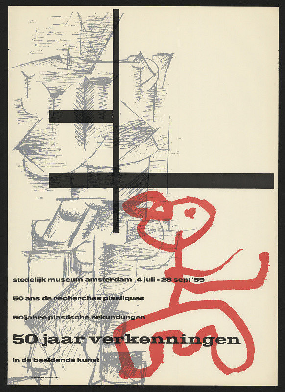 neznámý – 50 jaar verkeningen in de beeldende Kunst, Stedelijk museum, Amsterdam 