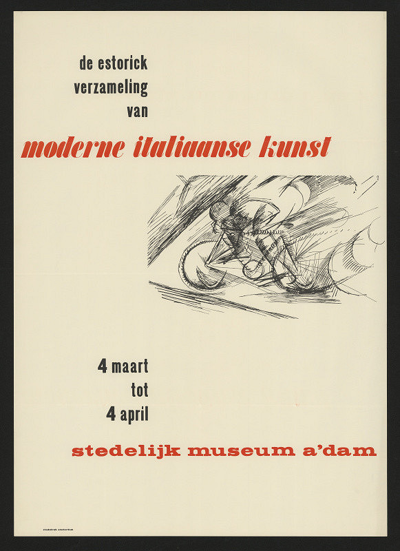 neznámý – Moderne italiaanse Kunst, Stedelijk museum, Amsterdam 