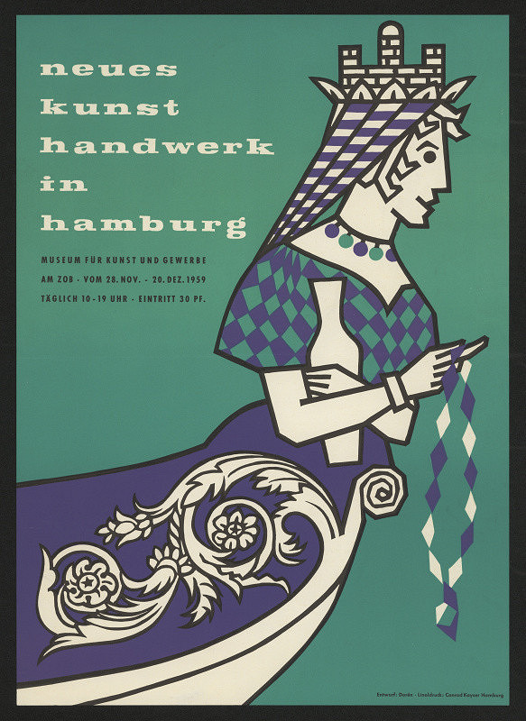 G. N. Doren – Neues Kunsthandwerk in Hamburg, Museum f. Kunst u. Gewerbe, Hamburg 