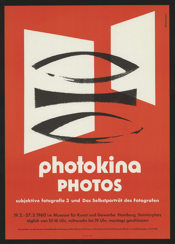 Wiechmann – Photokina Photos, Subjektive Fotografie  3 und das Selbstporträt des Fotografen, Museum f. Kunst u. Gewerbe, Hamburg 