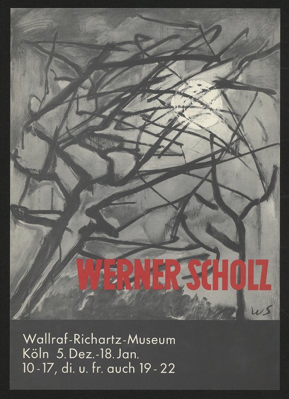 neznámý – Werner Scholz (obrazy). Wallraf - Richartz - Museum, Köln Deutz 