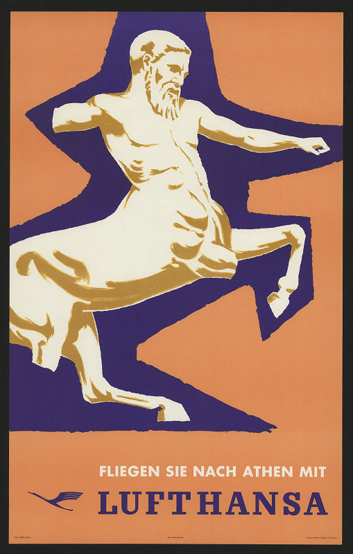 neznámý – Fliegen sie nach Athen mit Lufthansa 