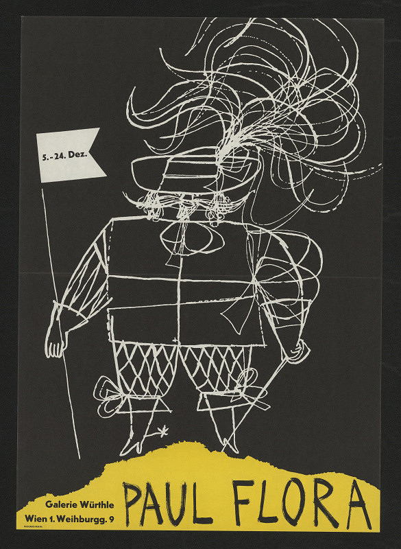 neznámý – Paul Flora, Galerie Würthl 
