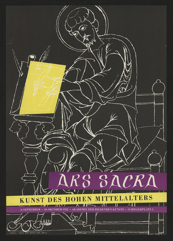 Korunka – Ars sacra, Kunst des ..ben Mittelaters, Akademie der bildenden Künste 
