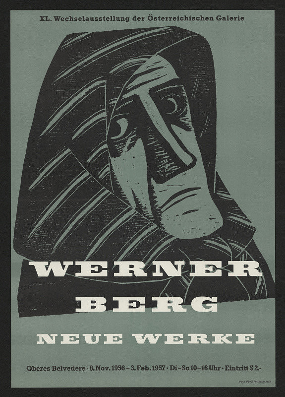 neznámý – Werner Berg, Neue Werke, Oberes Belvedere 