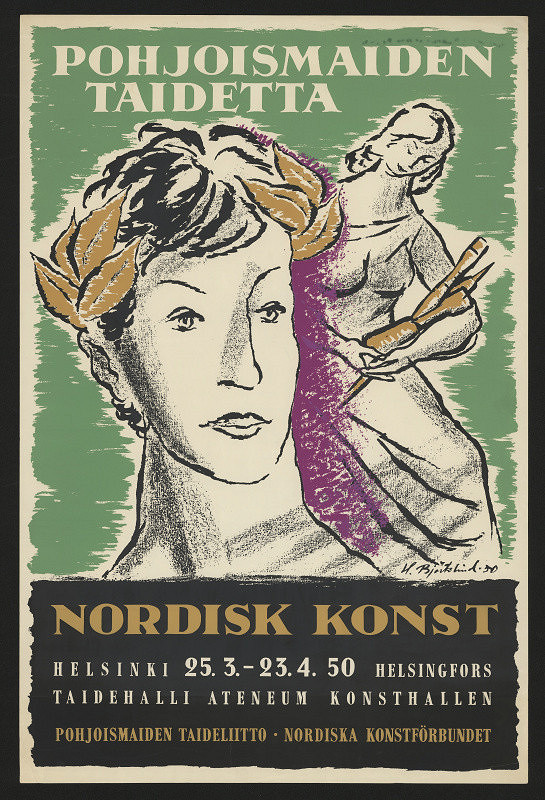 Hans Björklind – skandinávské umění, Nordisk Kunst Helsinky 