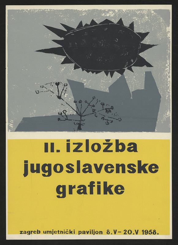 neznámý – II. izložba jugoslavenska grafika, Zagreb 