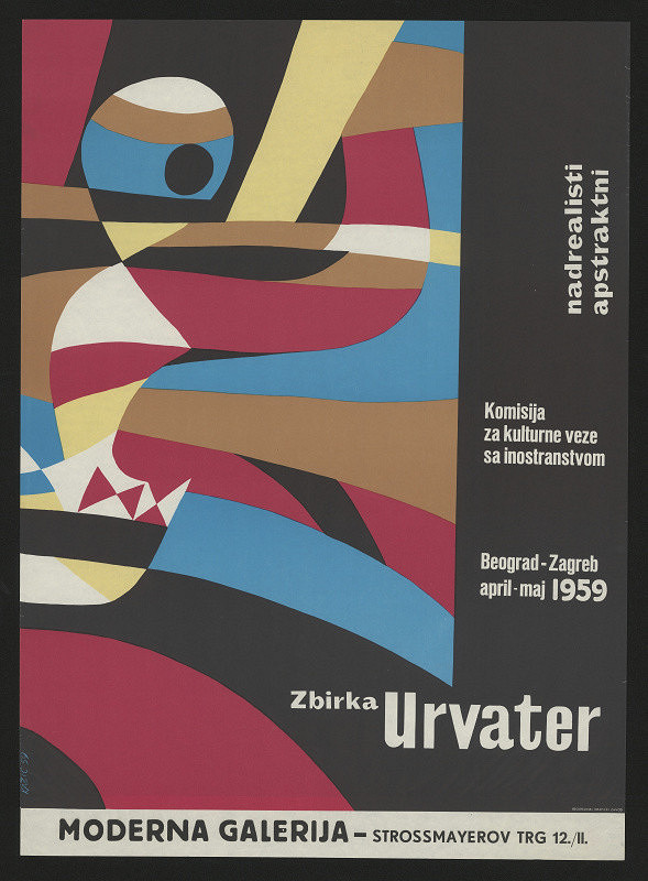Kazic – Nadrealisti apstraktni, Beograd - Zagreb, Moderna galerija 