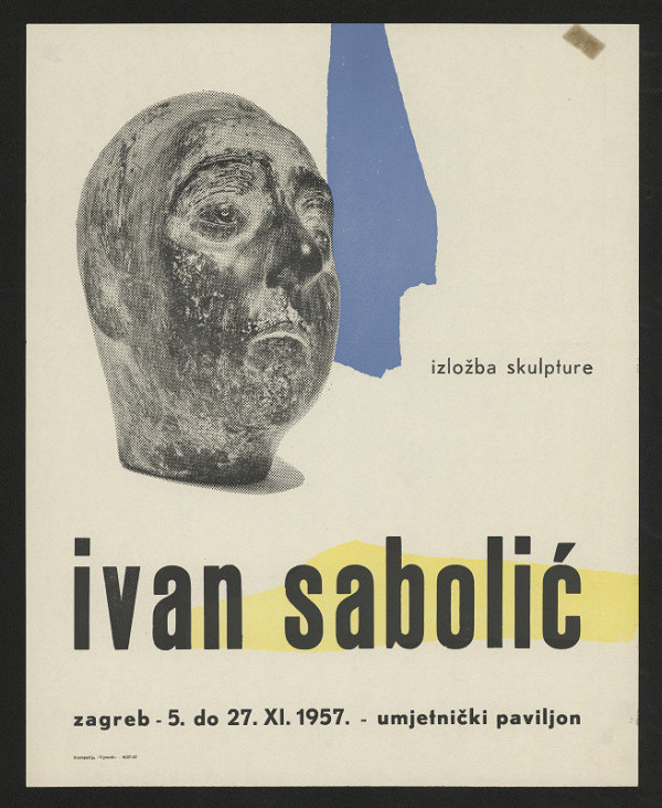 neznámý – sochař Ivan Sabolič, Zagreb, Umjetnicki pavilon 