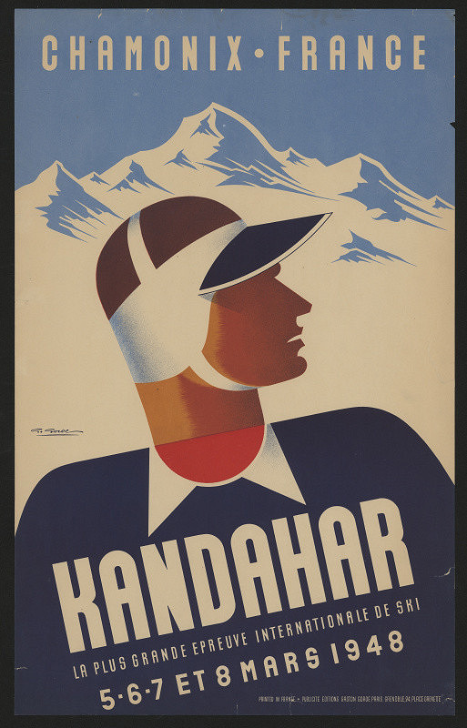 Gorde – Kandahar, la plus grande ... internationale de ski, Chamonix 