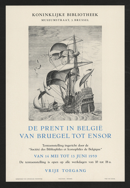  – De prent in België van Bruegel tot ensor 