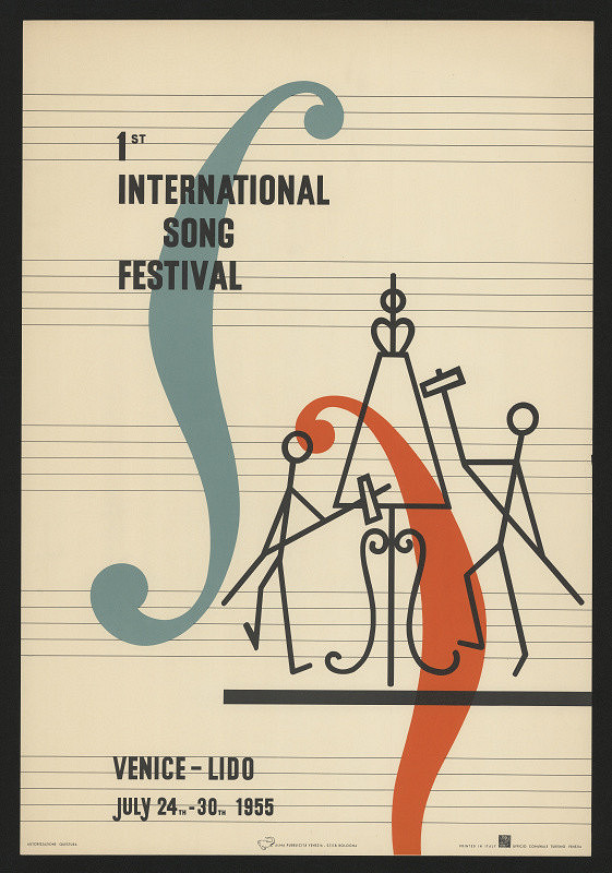 neznámý – 1. Mezinárodní pěvecký festival na Lidu 