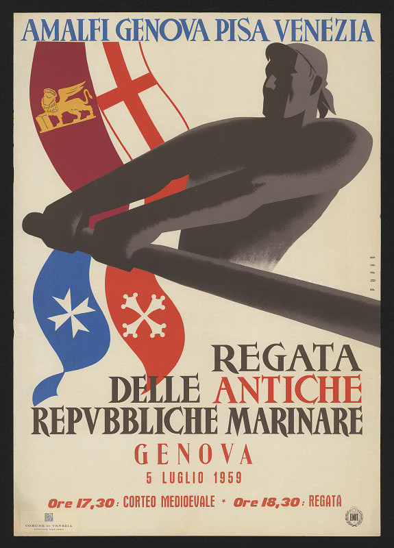Puppo – Regata delle autiche republiche marinare, Genova 