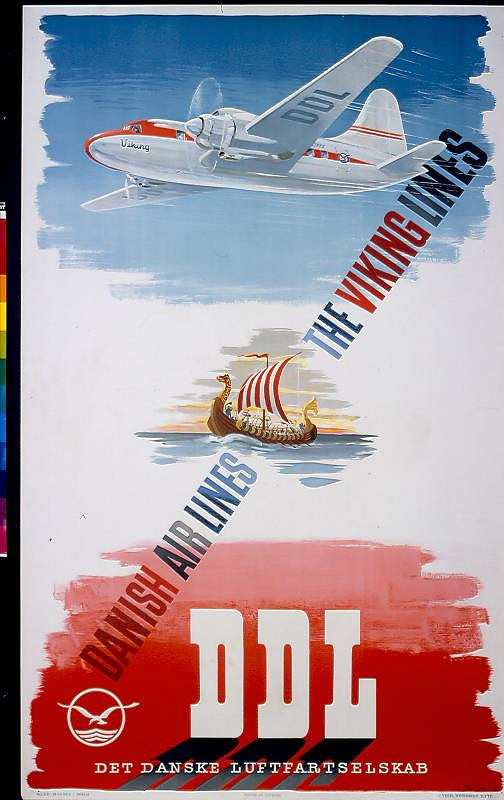Behrend – Danish Air Lines - The Viking Lines 