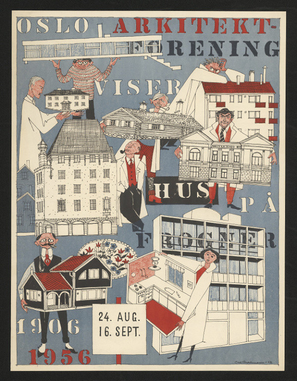 Odd Brochmann – výstava architektury 1906 - 1956 