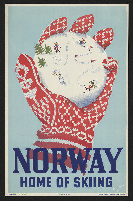 Luger – Norway, home of skiing 