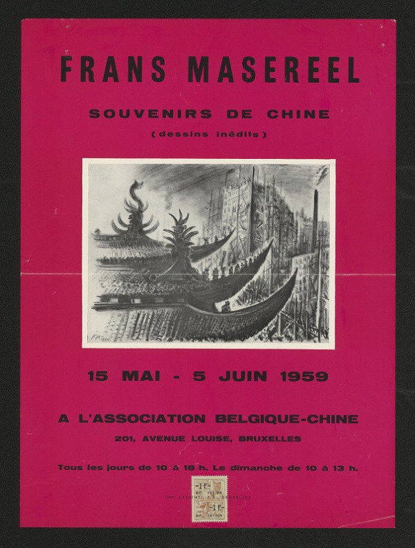 neznámý – Fr. Masereel, Vzpomínky z Číny 