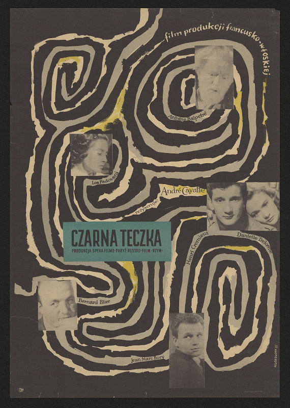 Huskowska – Czarna teczka, franc.-itals. film 