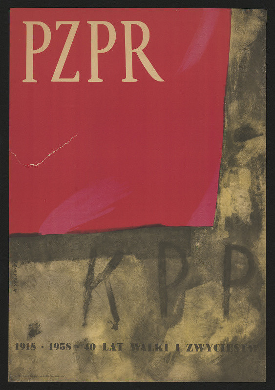 Maciej Urbaniec – 40 výročí PZPR (1918-1958) 