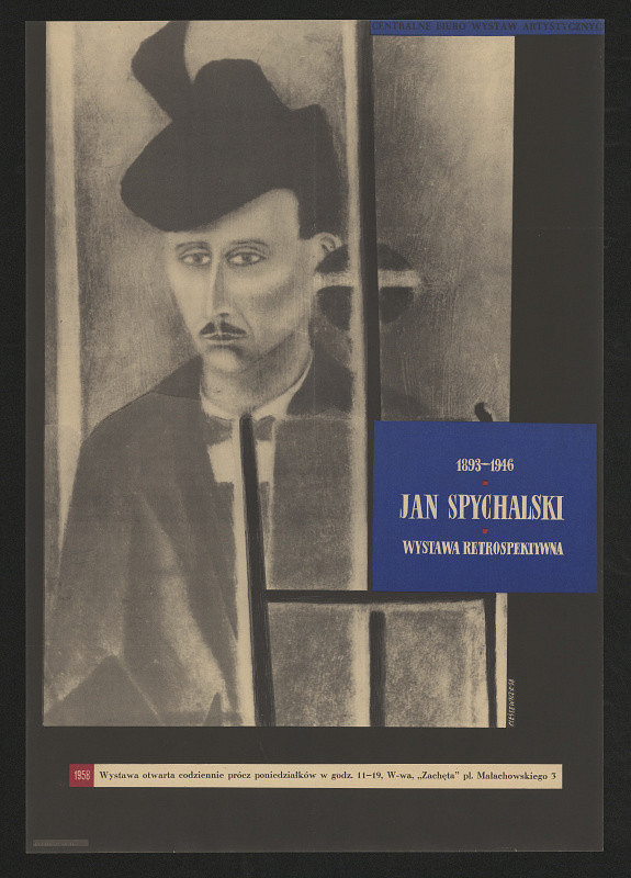 Roman Cieślewicz – obrazy Jana Spychalskeho, Zachęta Varšava 