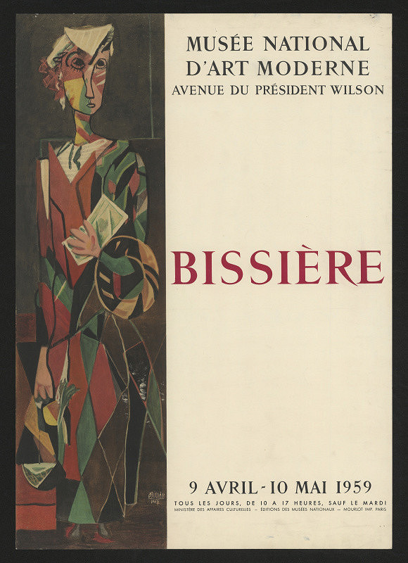 neznámý – R. Bissiére, Museé national d´art moderne 