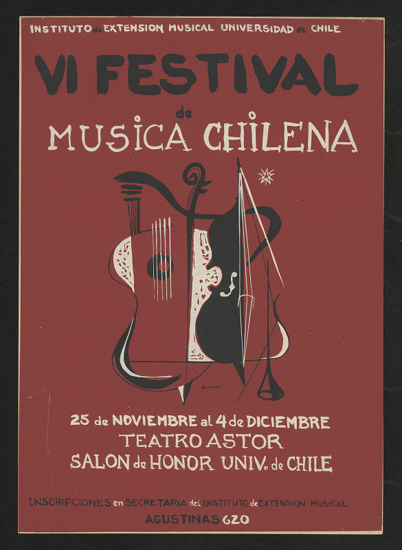Burcharo – VI. Festival de musica Chilena, Teatro Astpr 