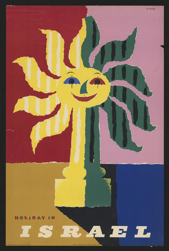 Abram Games – Holiday in Israel 