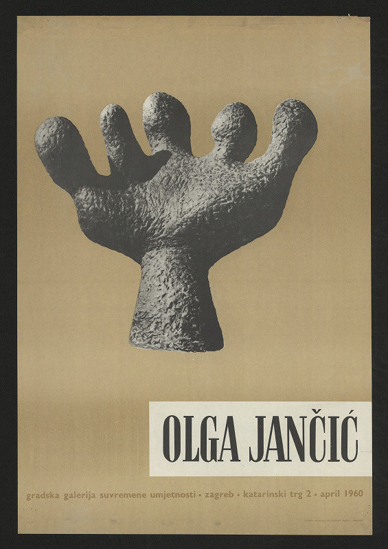 Olga Jančić – sochařka Olga Jančić, Městská galerie současného umění Zagreb 