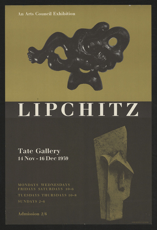 neznámý – plastiky Jaques Lipchitz, Tate Gallery 