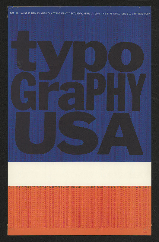 Ray Komai (?) – Typography USA - New York 