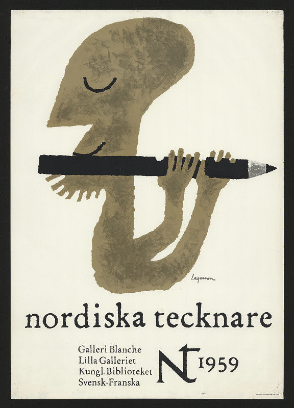 Rolf Lagerson – Nordiska Tecknare (Severské kresby) 1959 