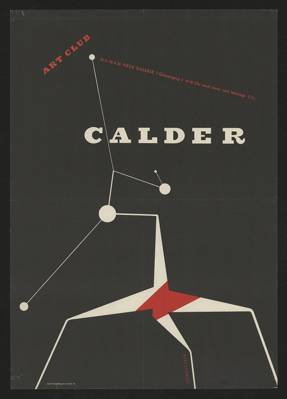 Kurt Schwarz – Calder - Art Club - Wien 
