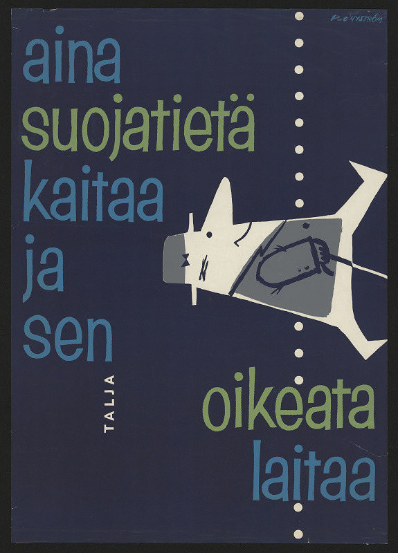 P. O. Nyström – Aina snojetietä (?) ..... 