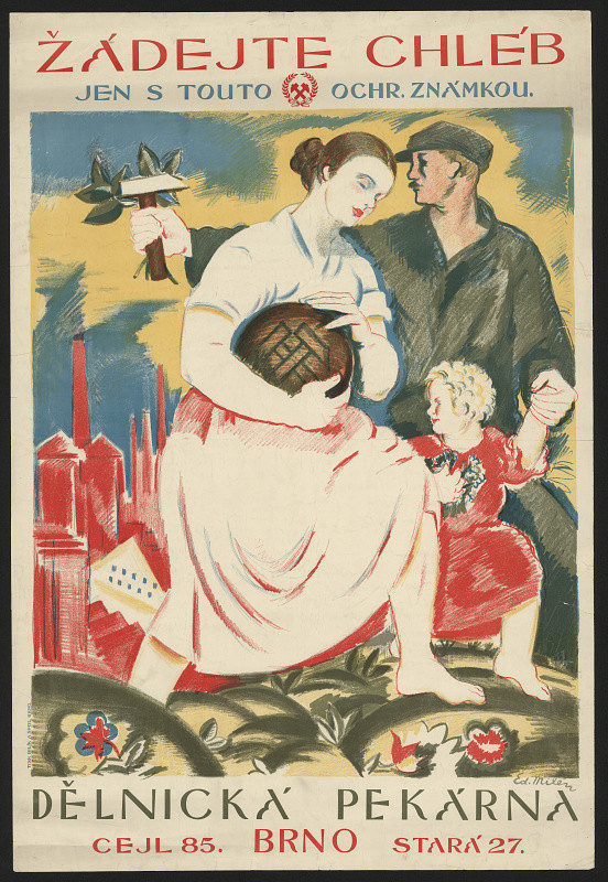 Eduard Milén – Dělnická pekárna v Brně 