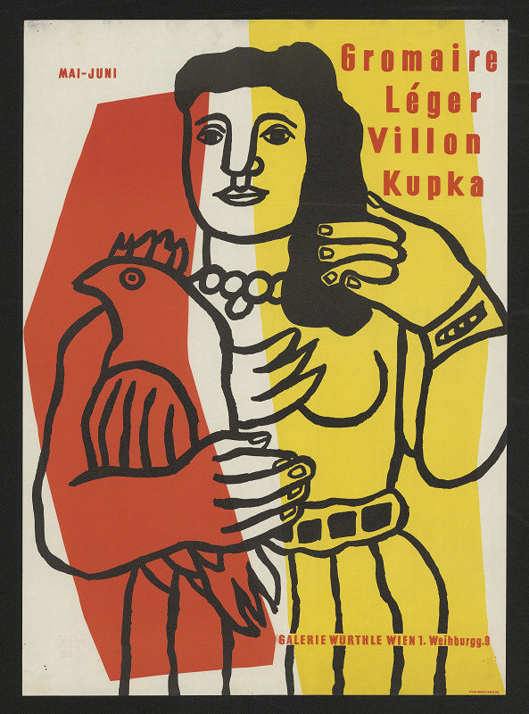 neznámý – Gromaire, Leger, Villon, Kupka 