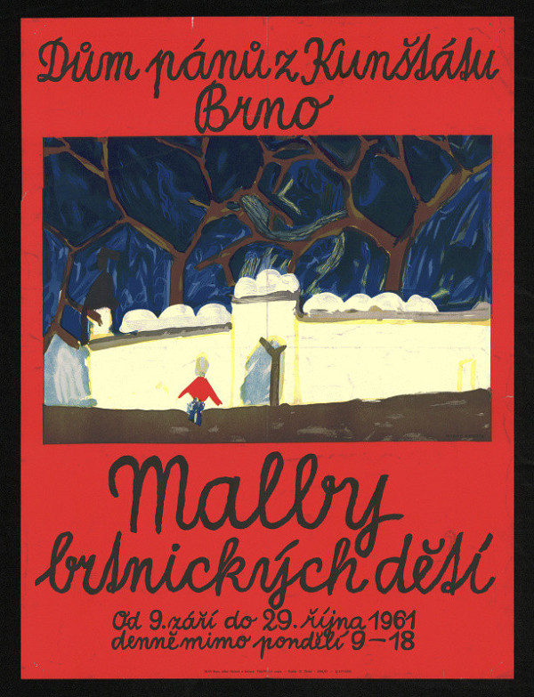 Mirek Krušík – Malba brtnických dětí. Dům pánů z Kunštátu 