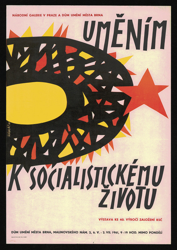 Jiří Hadlač – Uměním k socialistickému životu 