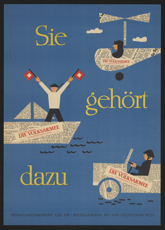 Heinrich Brandt – Die Volksarmee, Sie gehört dazu 