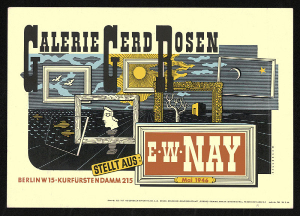 Tillessen – E. W. Nay - Galerie Gerd Rosen 
