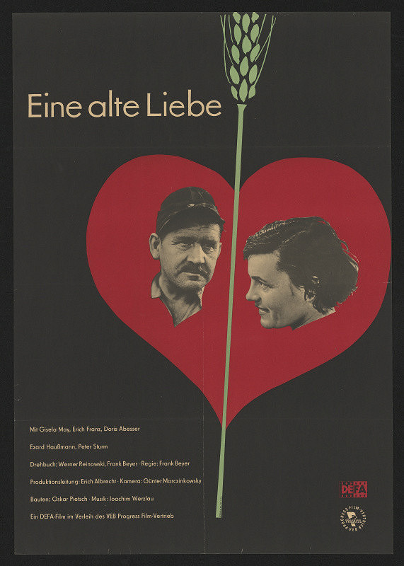 neznámý – Eine alte Liebe, Defa in Verleich des VEB Progress film Vertrieb 