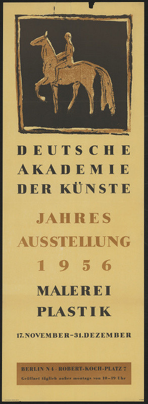 neznámý – Malerei - Plastik 1956 