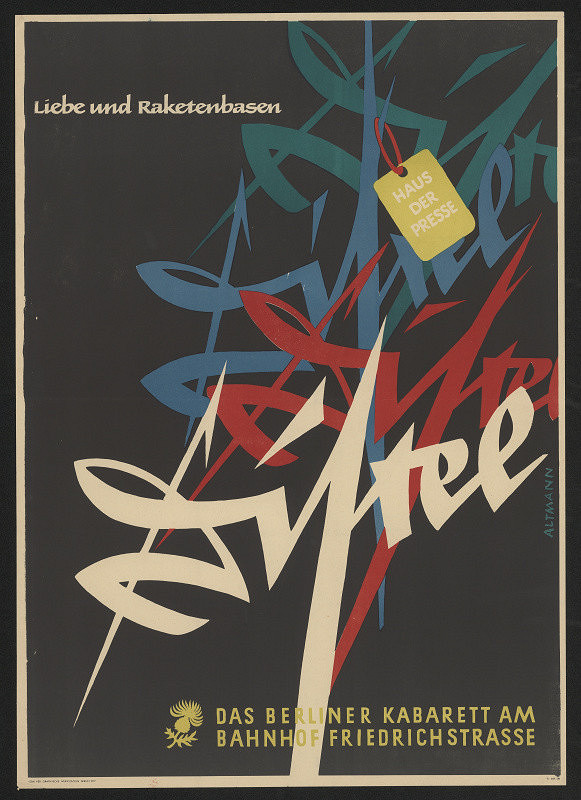 Klaus Wittkugel – Liebe und Raketenbasen - Der Berliner kabarett am Bahnhof Friedrichstrasse 