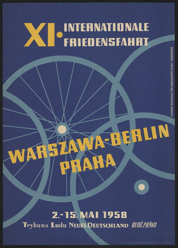 Albin Weber – XI.Internationale Friedensfahrt - Warszawa - Berlin - Praha 2. - 15. 5. 1958 