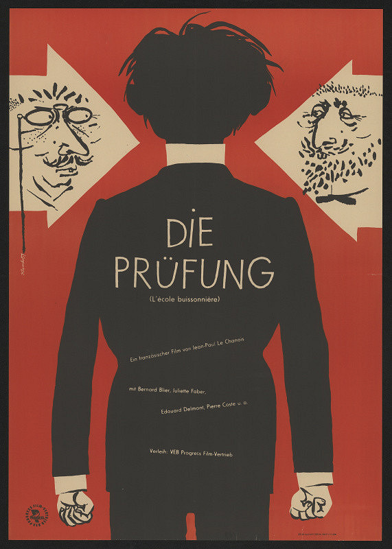 Werner Klemke – Die Prüfung (L´école buissoniére) VEB Progress Film  - Vertrieb 