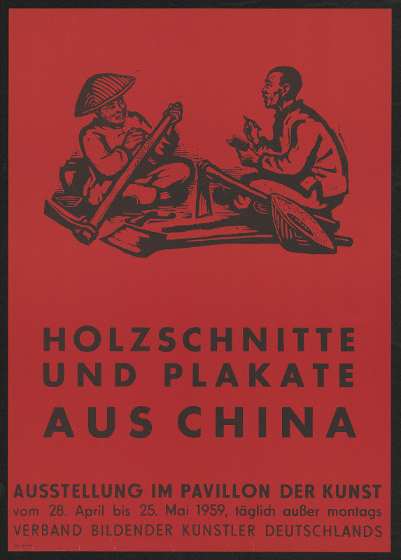 neznámý – Holzschnitte und Plakate aus China 