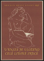 Sofie Vorlíčková – Březen - měsíc knihy 1957 