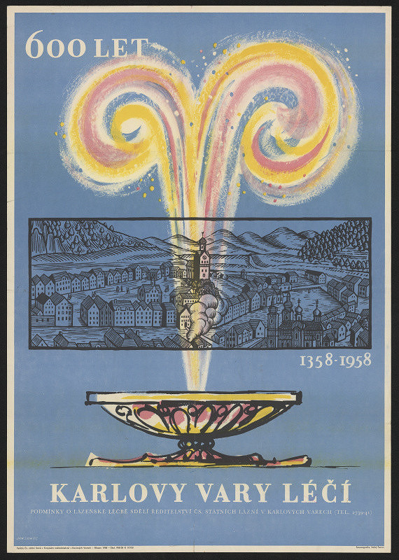 Jan Samec – 600 let Karlovy Vary léčí 1358-1958 