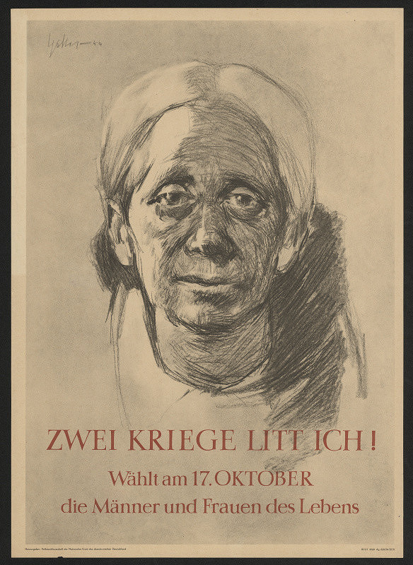 neznámý – Zwei kriege litt ich! 